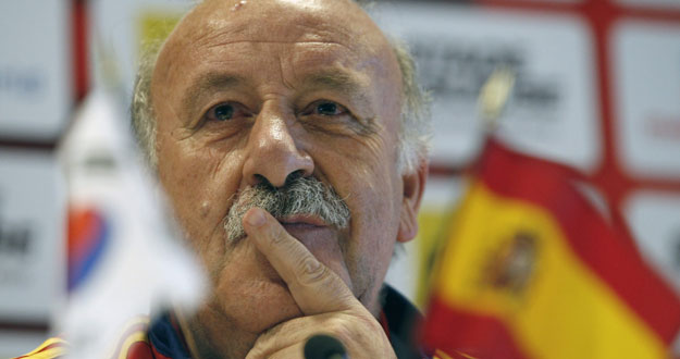 DEL BOSQUE HABLA DEL PARTIDO DE MA&Ntilde;ANA ANTE COREA DEL SUR