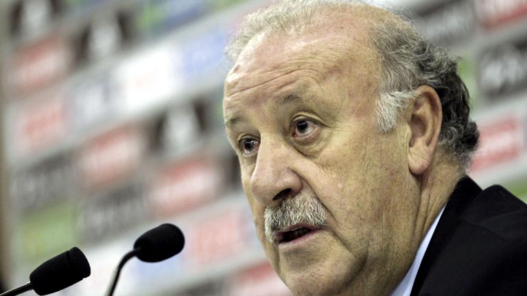 Del Bosque quita hierro a la pol&eacute;mica con Mourinho