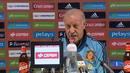 Video: Del Bosque: "Se me hace raro ver a Camacho con China"