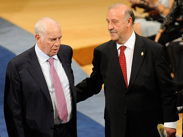 Fin a la pol&eacute;mica 'Aragon&eacute;s - Del Bosque'