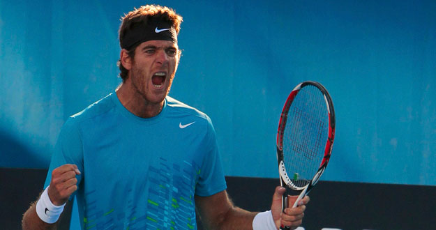 Del Potro se mete en cuartos