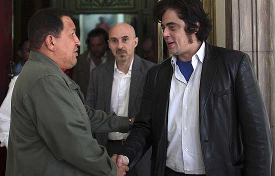 Benicio del Toro y Hugo Ch&aacute;vez coinciden por 'Che, el argentino'