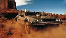 En el "Delorean" Marty Mcfly viajaba al lejano oeste