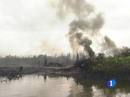 Ir al Video&nbsp;El Delta del r&iacute;o N&iacute;ger, en Nigeria, se producen constantes vertidos de petr&oacute;leo desde hace 50 a&ntilde;os