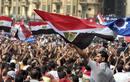 DERRIBO DEL MURO CONSTRUIDO POR LA EMBAJADA ISRAEL&Iacute; EN EL CAIRO