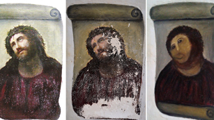 Ver v&iacute;deo  'La desafortunada restauraci&oacute;n del "Ecce homo" de Zaragoza'