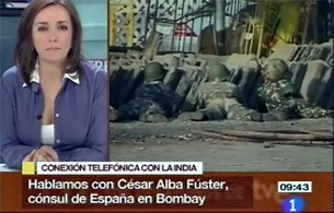 Ver v&iacute;deo  'Desayunos - C&eacute;sar Alba, c&oacute;nsul espa&ntilde;ol en Bombay, explica la situaci&oacute;n de los espa&ntilde;oles atrapados tras los atentados'