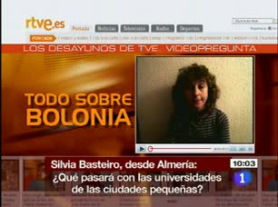 Ver v&iacute;deo  'Desayunos - Cristina Garmendia habla sobre la financiaci&oacute;n de la reforma de Bolonia'