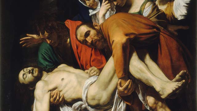 'El descendimiento' de Caravaggio, de visita en el Prado