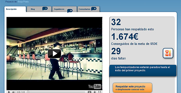 'Desencadenado, otro éxito del 'crowdfunding' 'Desencadenado, otro éxito del 'crowdfunding'