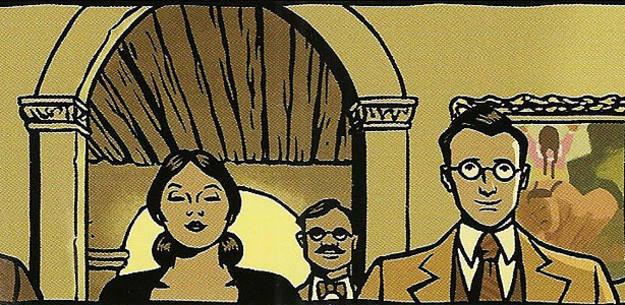 Detalle de una vi&ntilde;eta de 'Un verano insolente', de Lapi&egrave;re y Pellejero