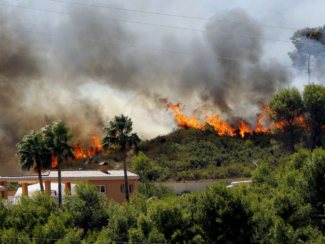 Detenido un brigadista forestal por su presunta implicaci&oacute;n en los fuegos de Valencia
