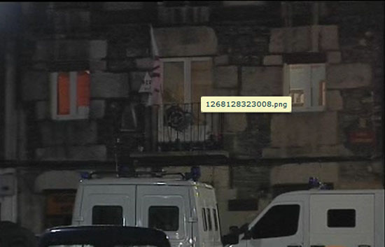 Un detenido en Vitoria en una operaci&oacute;n de la Ertzaintza contra la 'kale borroka'