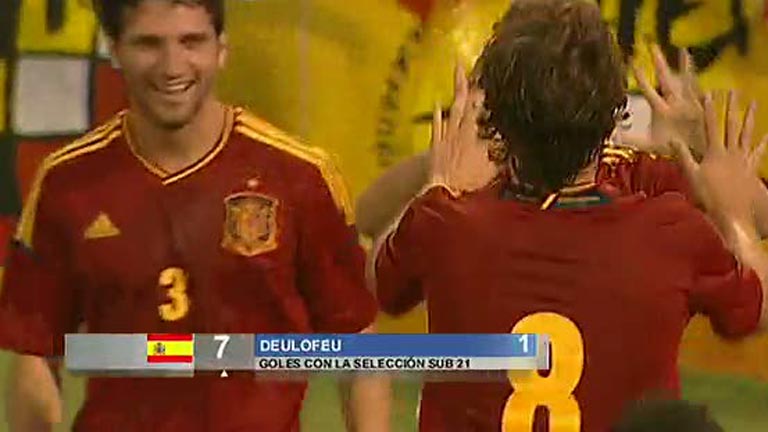 Deulofeu anota el segundo, Espa&ntilde;a 2 - Croacia 0 