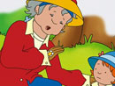 Imagen del  v&iacute;deo de Caillou titulado D&Iacute; LECHUGA