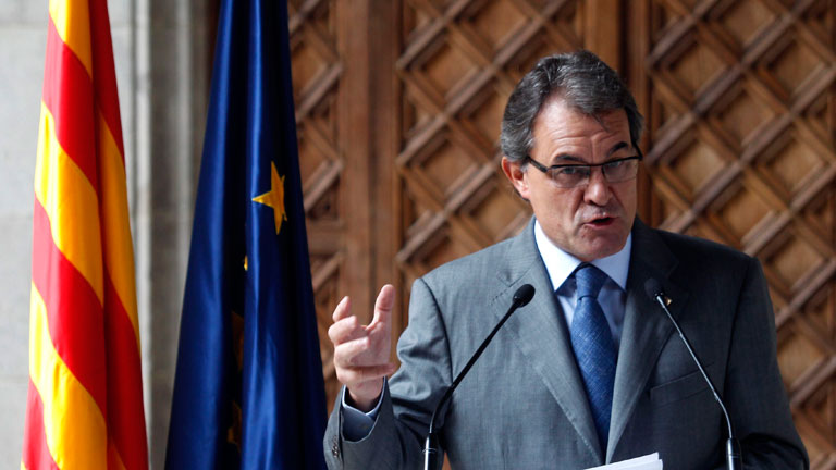 Un d&iacute;a despu&eacute;s de la Diada Mas se compromete a dotar de estructuras de Estado a Catalu&ntilde;a