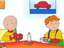 Imagen del  v&iacute;deo de Caillou titulado EL D&Iacute;A DE SAN VALENT&Iacute;N DE CAILLOU