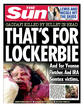 Implacable y vengativo. El diario sensacionalista brit&aacute;nico The Sun titula: 