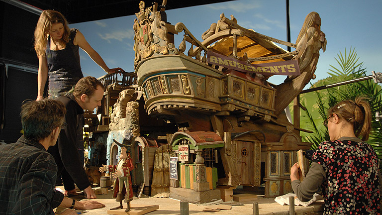 D&iacute;as de cine visita los estudios Aardman