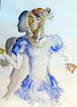 Dibujo Madrid: Dibujo original de Juan Luis Guill&eacute;n