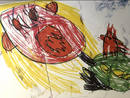 Dibujo realizado por ni&ntilde;o expuesto a la violencia de g&eacute;nero sufrida por su madre 3
