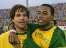 Diego coincidi&oacute; en el Santos FC con Robinho y naci&oacute; una gran amistad