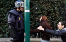 DIEZ DETENIDOS, 3 DE ELLOS MENORES, EN ESCARAMUZAS ENTRE ESTUDIANTES Y POLIC&Iacute;A