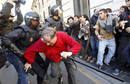 DIEZ DETENIDOS, 3 DE ELLOS MENORES, EN ESCARAMUZAS ENTRE ESTUDIANTES Y POLIC&Iacute;A