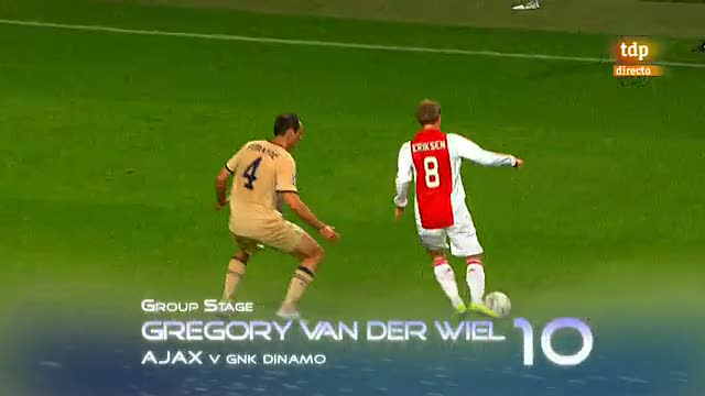 Los diez mejores goles de la Champions 2011-2012