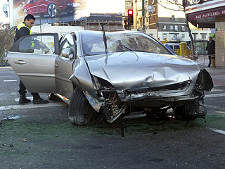 Diez personas mueren en accidentes de tr�fico este fin de semana