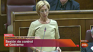 Ver v&iacute;deo  'D&iacute;ez se muestra preocupada por la deriva soberanista de Catalu&ntilde;a'