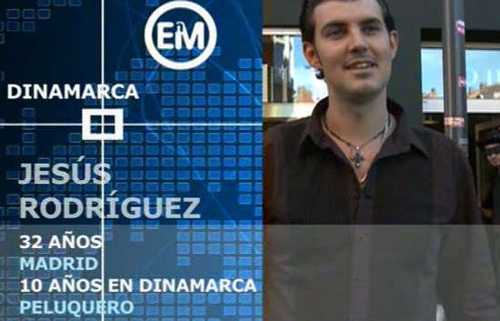 Espa&ntilde;oles en el mundo - Dinamarca - Jes&uacute;s