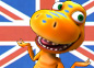 Imagen de un episodio de Dino Tren en inglés