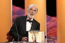El director austriaco Michael Haneke recoge la Palma de Oro de Cannes por Amour