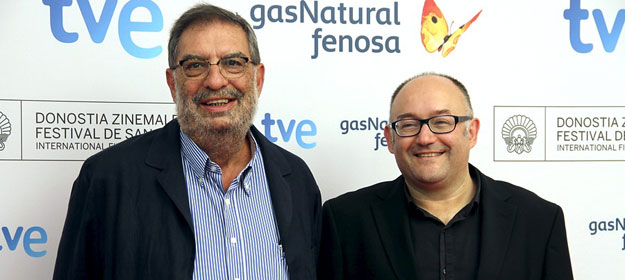 El director del Festival de San Sebastian, José Luis Rebordinos (derecha) y el presidente de la Academia de Cine, Enrique González Macho El director del Festival de San Sebastian, José Luis Rebordinos (derecha) y el presidente de la Academia de Cine, Enrique González Macho