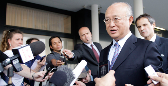 DIRECTOR GENERAL DEL OIEA, YUKIYA AMANO, ANTES DE VIAJAR A TEHER&Aacute;N PARA DIALOGAR SOBRE LA CRISIS NUCLEAR IRAN&Iacute;