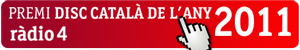 Disc catal&agrave; de l'any 2011