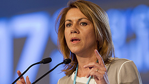 Ver v&iacute;deo  'Discurso &iacute;ntegro de Cospedal en el 17 Congreso del PP'