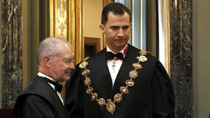 Ver v&iacute;deo  'Discurso &iacute;ntegro del pr&iacute;ncipe de Asturias en los actos del bicentenario del Tribunal Supremo.'