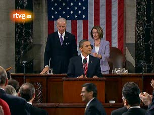 Ver v&iacute;deo  'Discurso &iacute;ntegro de Obama sobre el Estado de la Uni&oacute;n en espa&ntilde;ol'