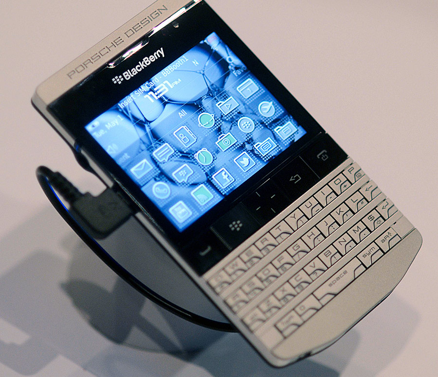 Un dise&ntilde;o Porsche para BlackBerry