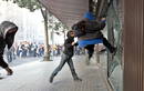 DISTURBIOS EN BARCELONA EN LA JORNADA DE HUELGA GENERAL