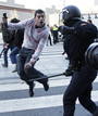 Disturbios en Pamplona durante la huelga general