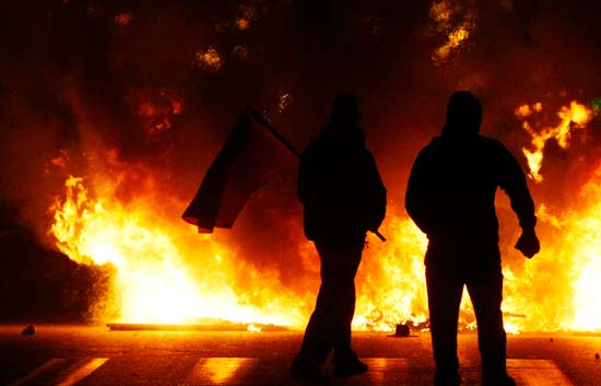 Los disturbios se recrudecen en Grecia
