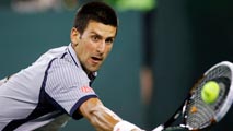 Ir al Video&nbsp;Djokovic entra en los cuartos de Indian Wells de madrugada