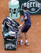 Djokovic rompi&oacute; su banco de un raquetazo fruto de la frustraci&oacute;n
