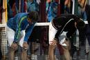 Tanto Nadal como Djokovic terminaron extenuados el partido de la final