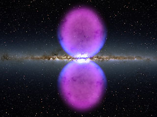 Ver v&iacute;deo  'Dos burbujas colosales en la galaxia'