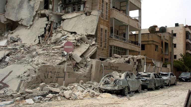 En Siria, dos potentes explosiones dejan nueve muertos y un centenar de heridos 