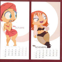 Dos pin-ups de Arthur de Pins